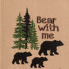 Almost There Bear Dishtowels - Set of 4