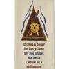 Happy Pup Cheerful Dishtowels - Set of 4