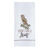 Sassy Owl Decorative Dishtowels - Set of 4