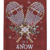 Snowshoes Dishtowels - Set of 4