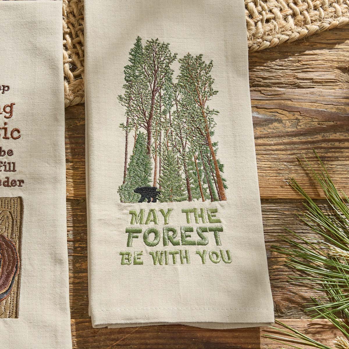 Forest with You Dishtowels - Set of 4