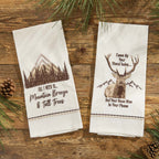 Elevated Summit Dishtowels - Set of 4