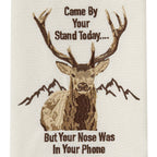 Buck Visit Dishtowels - Set of 4