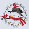 Festive Cardinal Friends Dishtowels - Set of 4