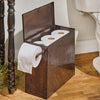 Pinecone Metal Toilet Tissue Storage Container