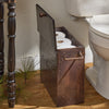 Pinecone Metal Toilet Tissue Storage Container