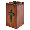 Canyon Cross Wood Canister - Small