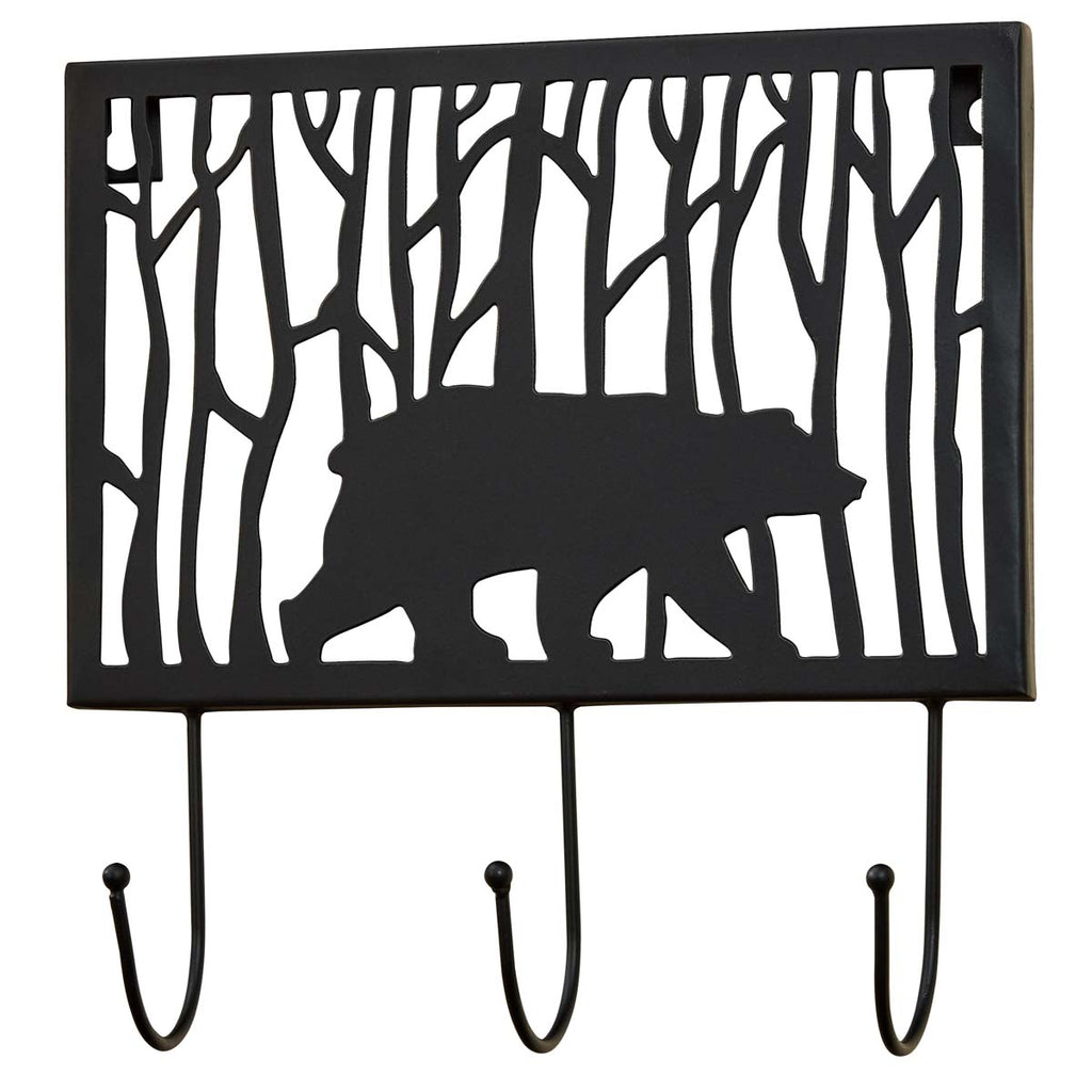 Grizzly Trio Wall Hook