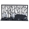 Birch Woodland Bears Candle Holder