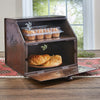 Pinecones Metal Breadbox