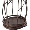 Rustic Woodland Candle Holder - Large