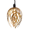 Golden Foliage Pendant Light