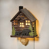 Bear Family Cabin Nightlight