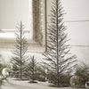 Metal Pine Tree Sculpture - Small