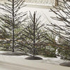 Metal Pine Tree Sculpture - Small
