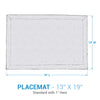 Snowy Sleigh Placemats - Set of 4
