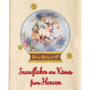 Snowy Sleigh Dishtowels - Set of 4