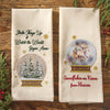 Snowy Sleigh Dishtowels - Set of 4
