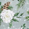 Winter's Blossom Napkins - Set of 4