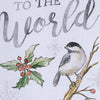 Frosty Chickadee Dishtowels - Set of 4