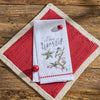 Frosty Chickadee Dishtowels - Set of 4