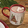 Winter Cabin Mugs - Set of 4 - OVERSTOCK