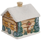 Winter Cabin Cookie Jar - OVERSTOCK