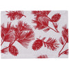 Red Pinecone Placemat - Set of 4