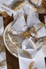 Golden Pine Branch Napkin - Set of 4