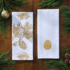 Golden Pine Dishtowel - Set of 4