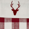 Antler Plaid Stocking