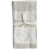 Plaid Antler Napkin - Set of 4