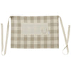Antler Checkered Half Apron
