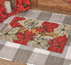 Christmas Floral Doormat