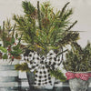 Pine Planters Feather Pillow