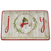 Snowman with Red Scarf Tray
