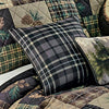 Pinecone Plaid Accent Pillow