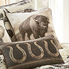 Roaming Buffalo Pillow