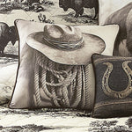 Rustler Cowboy Hat Pillow