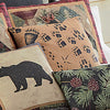 Wildlife Tracks Accent Pillow