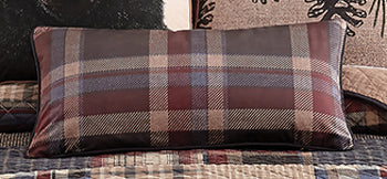 Plaid Rustic Retreat Rectangular Pillow