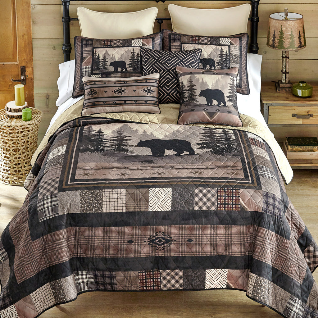Mistwood Bear Accent Pillow
