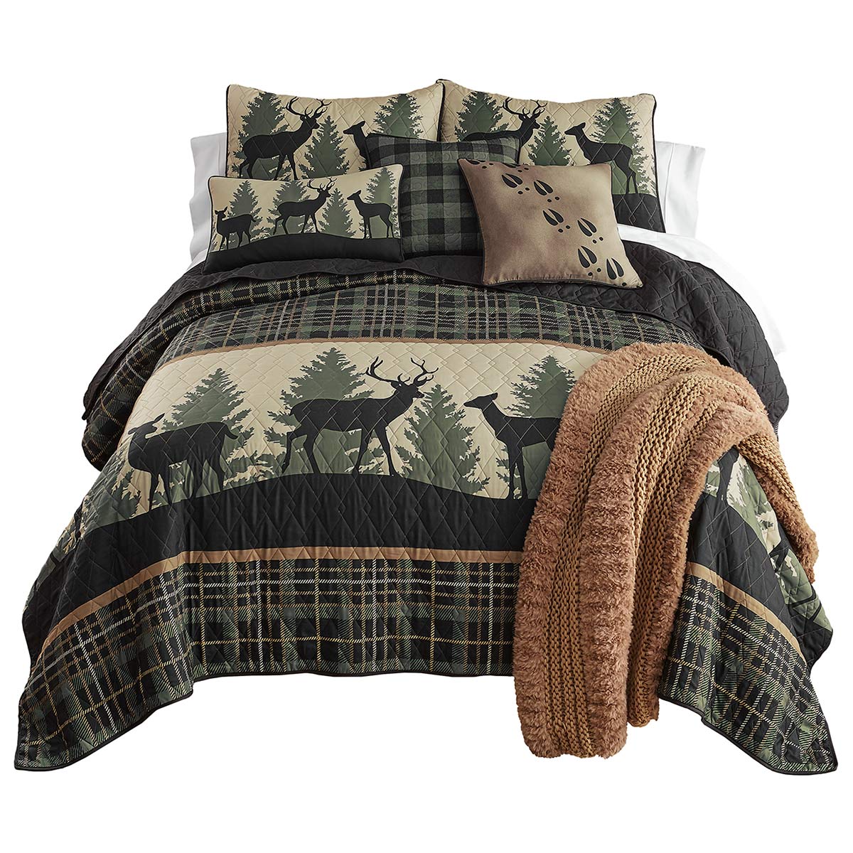 Deer Trail Quilt Bedding Collection