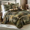 Rustic Forest Patchwork Quilt Bed Set - King