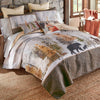 Mountain Morning Bear Quilt Bed Set - Queen