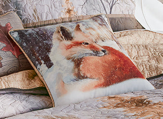 Red Fox Pillow
