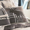 Moose Plaid Pillow
