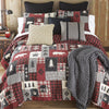 Bear Lodge Collage Quilt Bed Set - Queen- SALE