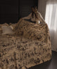 Ranch Hand Toile Western Quilt Bed Set - Twin
