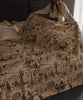 Ranch Hand Toile Western Quilt Bed Set - Queen